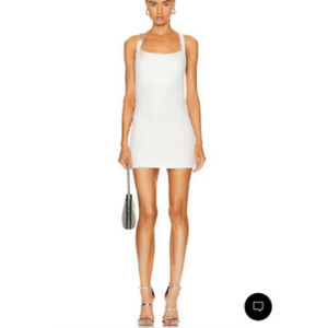 Women's EBDENIM White Mini Dress Size S